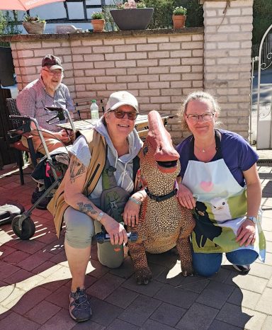 Dino Kammli im Alpaka Café